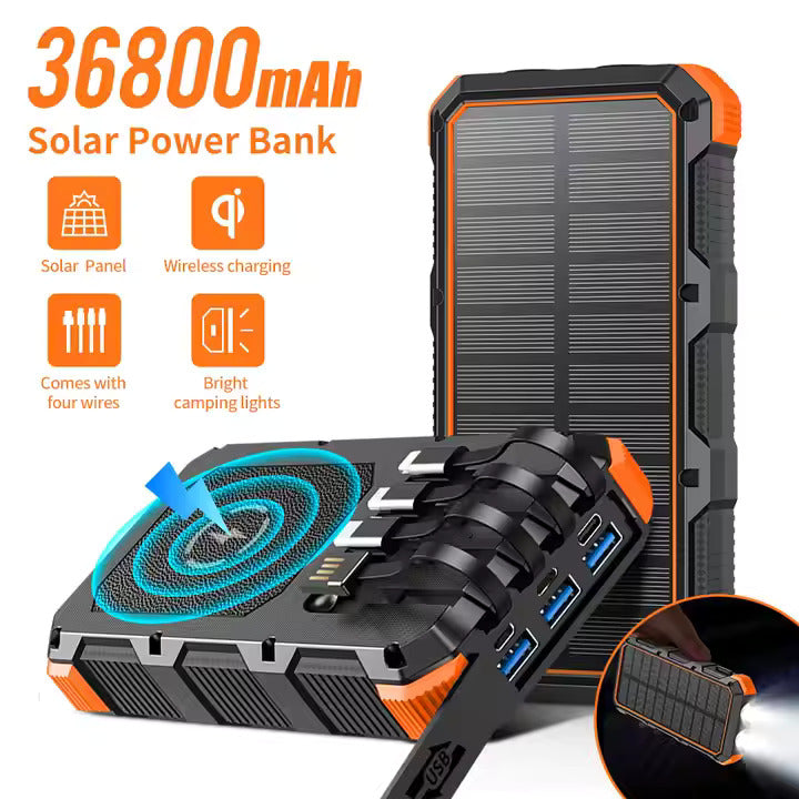 SunBoost X Pro – 20000mAh Solar Power Bank